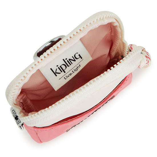 Kipling Clark Neck Pouch Handbag Valley Duo Pink | CA 1253LI